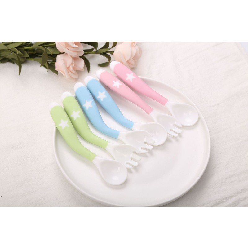 Baby Spoon Set - Bendable Training Utensils