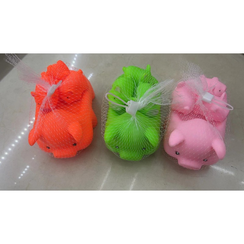 Pig Bath Toys - PVC Animal Float