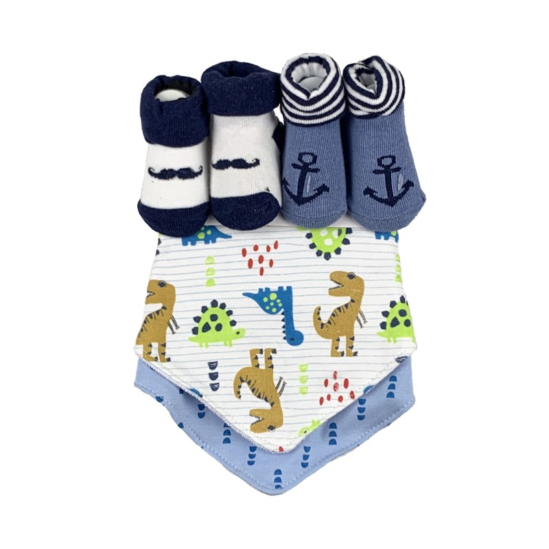 Unisex Bib Set - 6pc Sock Combo Supplier