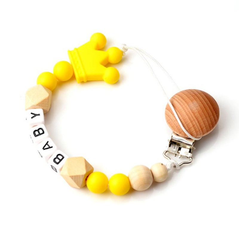 Silicone Pacifier Chain - Panda Design