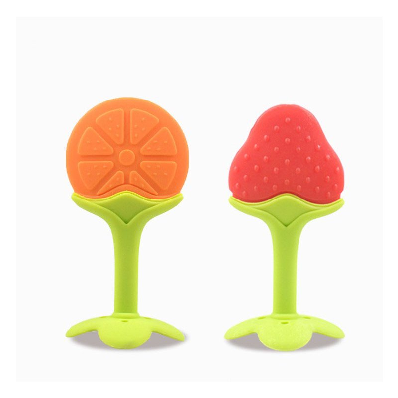 Baby Teether Toy - Fruit Shape Design