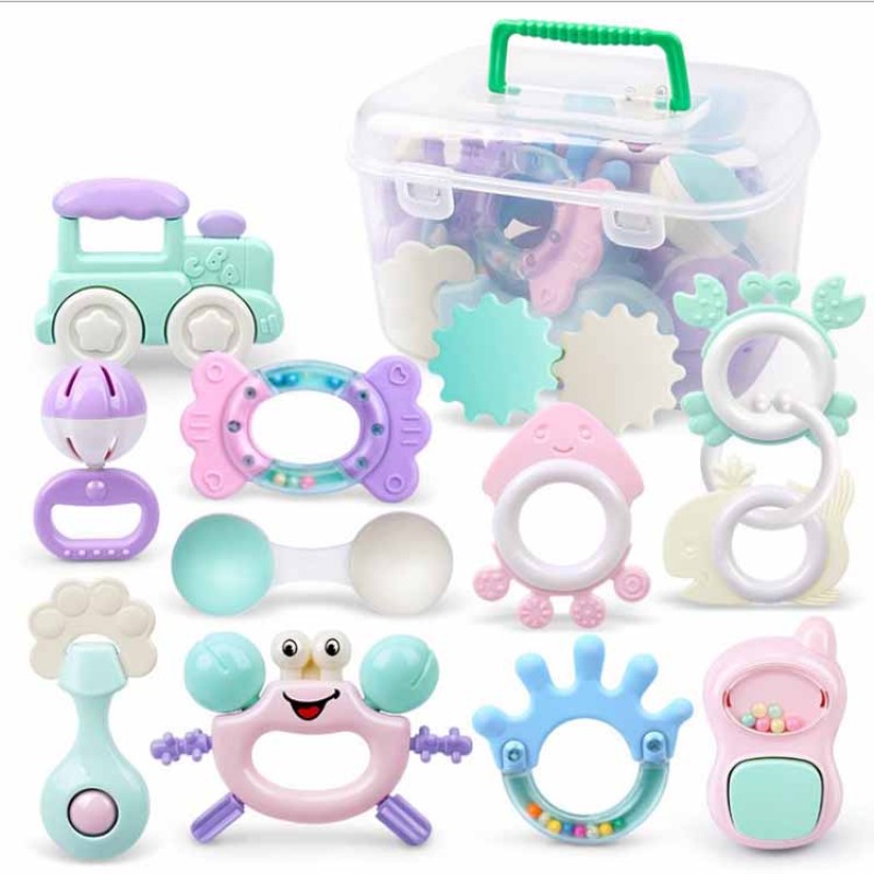 Baby Teething Toys - Food Grade Rattle Manufacturer