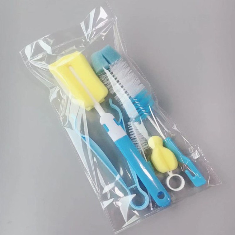 Silicone Bottle Brush - 4pc Set