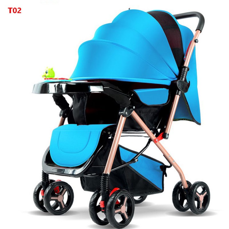 Portable Stroller - 4 Wheel Lightweight