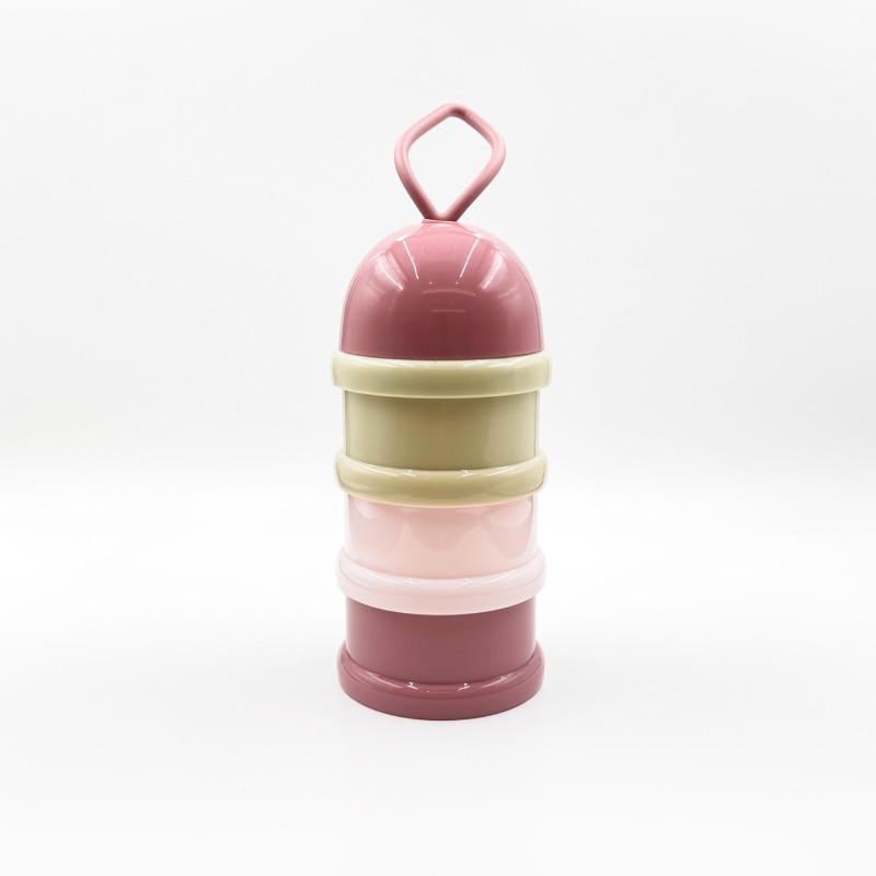 Baby Food Container - Rotating 3-Grid
