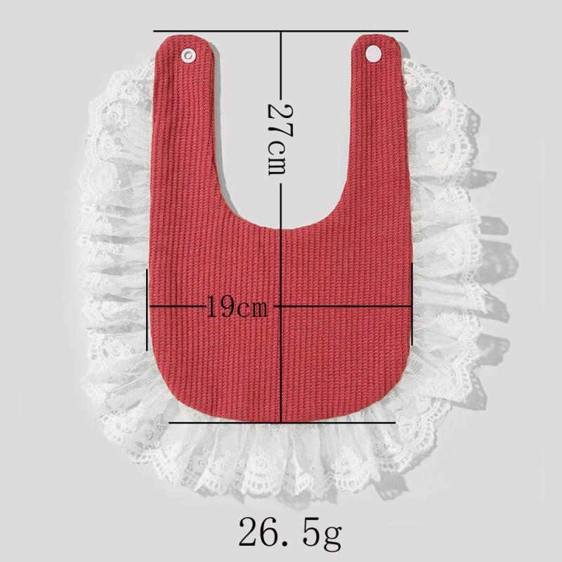 Newborn Bib Set - 2pcs Headband Combo