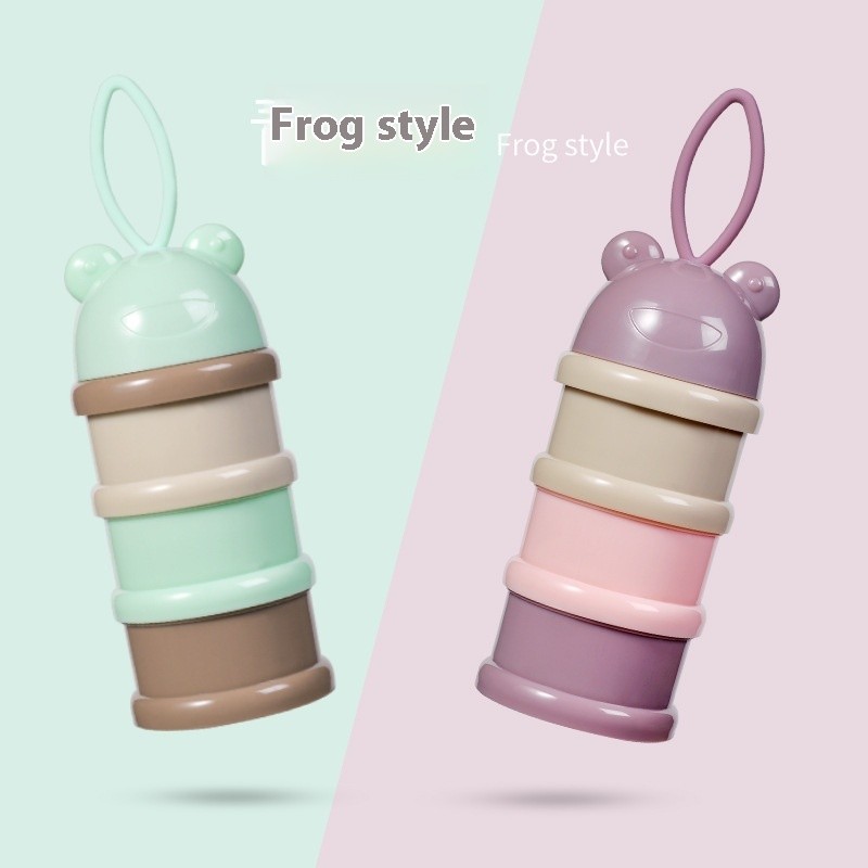 Baby Food Container - Rotating 3-Grid