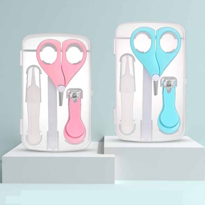 Baby Nail Care Set - 4pc Clipper File Combo