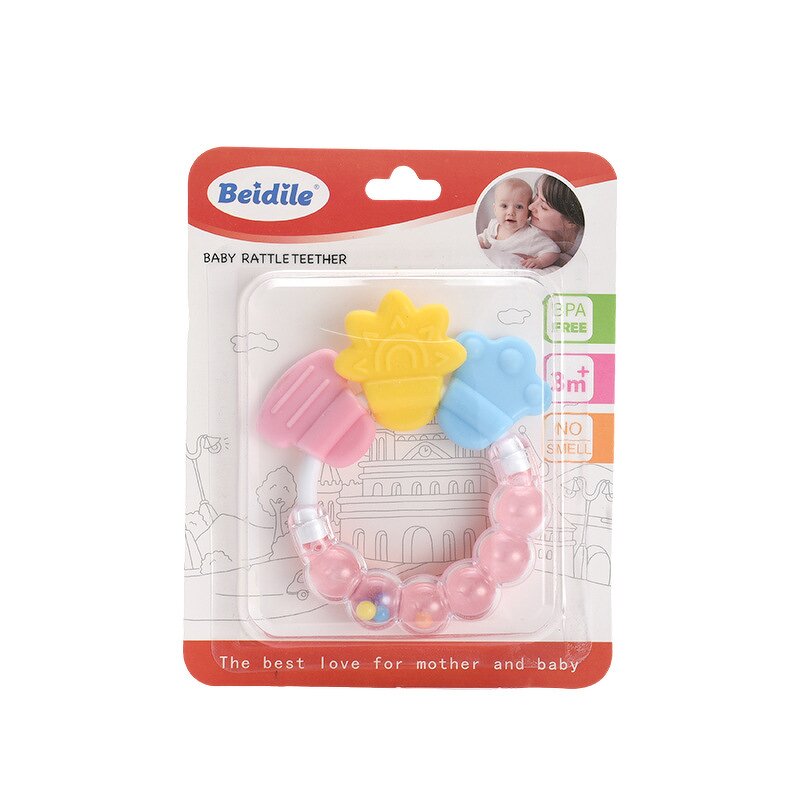 Baby Teether - BPA Free Silicone Toy