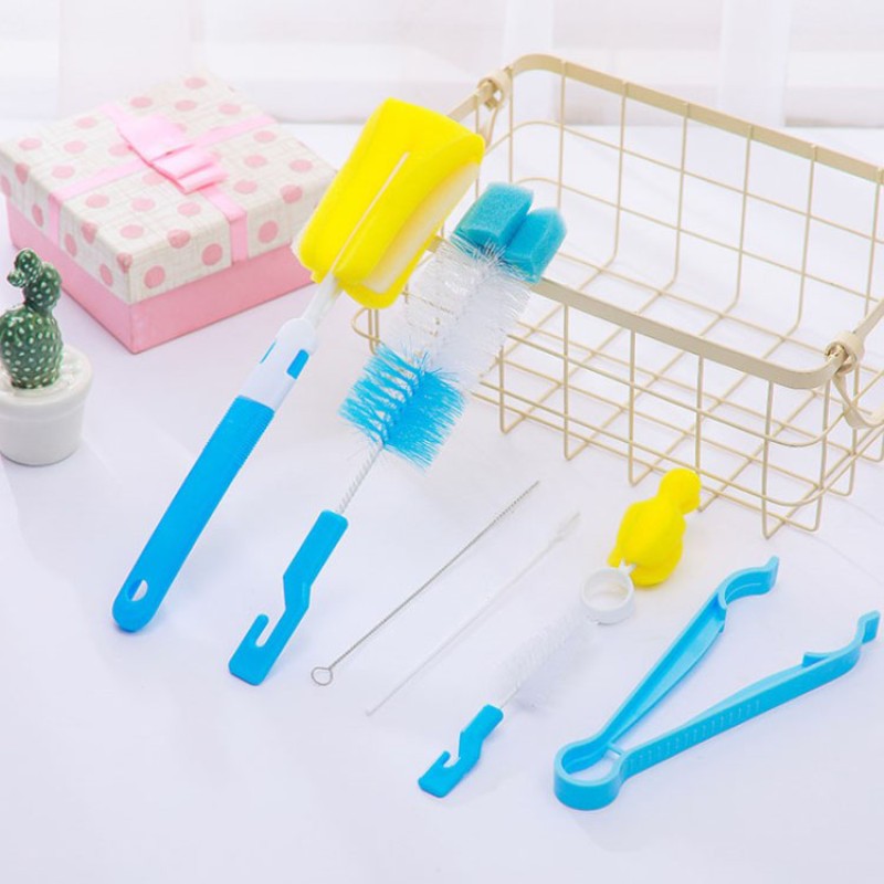 Silicone Bottle Brush - 4pc Set