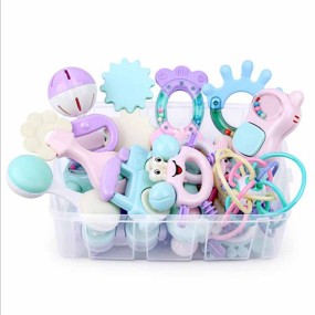 Baby Teething Toys - Food Grade Rattle Manufacturer
