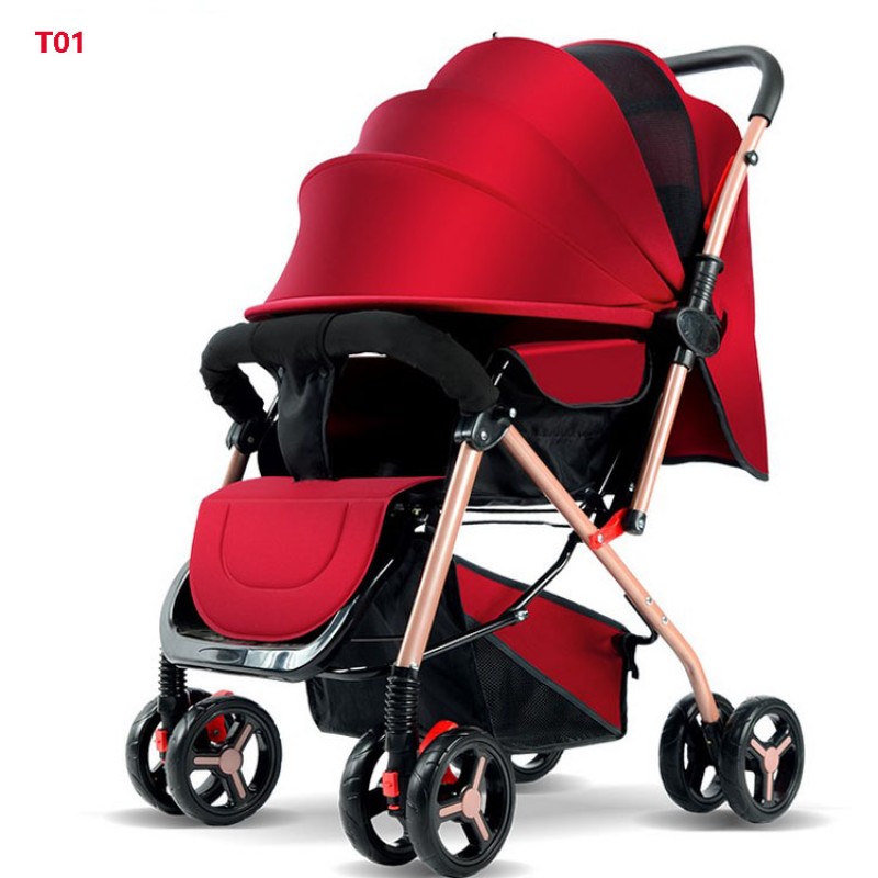 Portable Stroller - 4 Wheel Lightweight