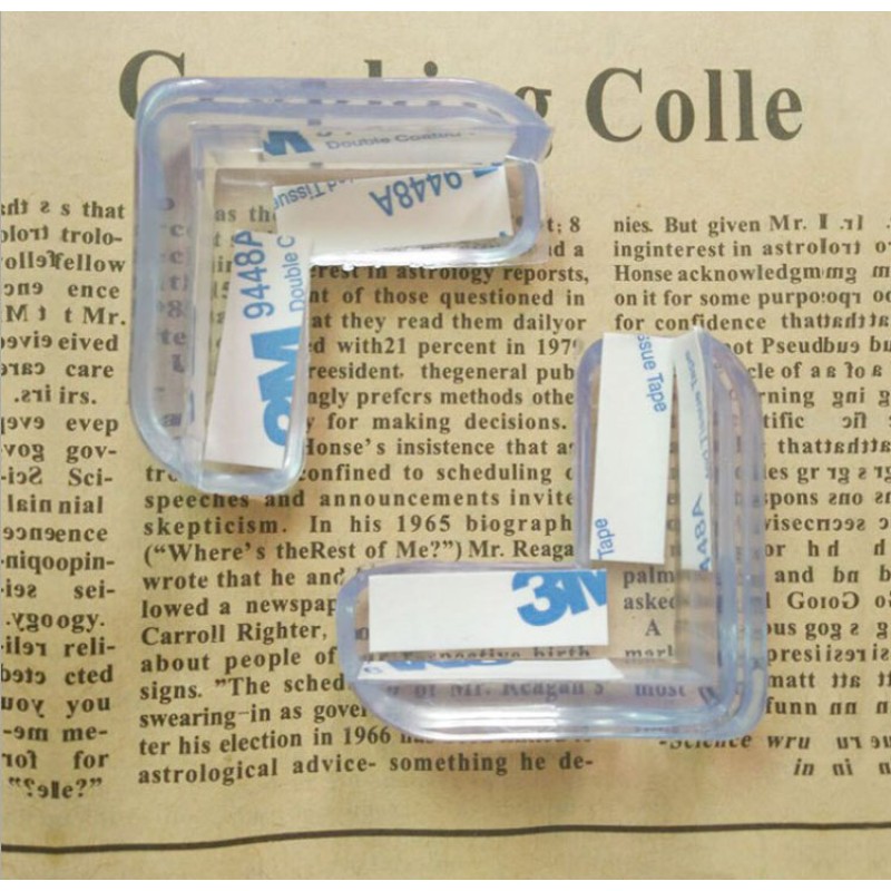 PVC Corner Guard - 3M Adhesive Transparent