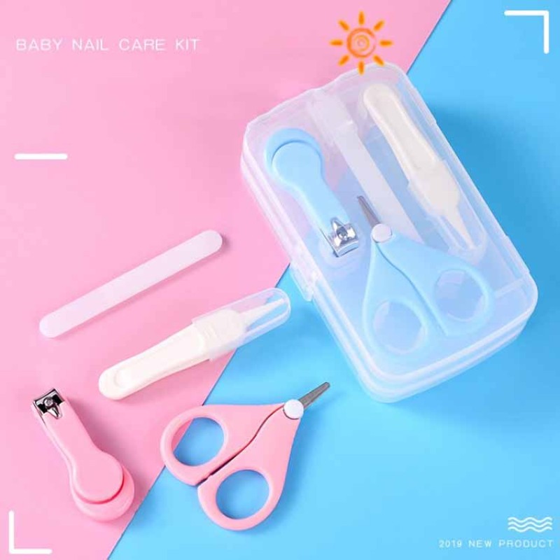 Baby Nail Care Set - 4pc Clipper File Combo