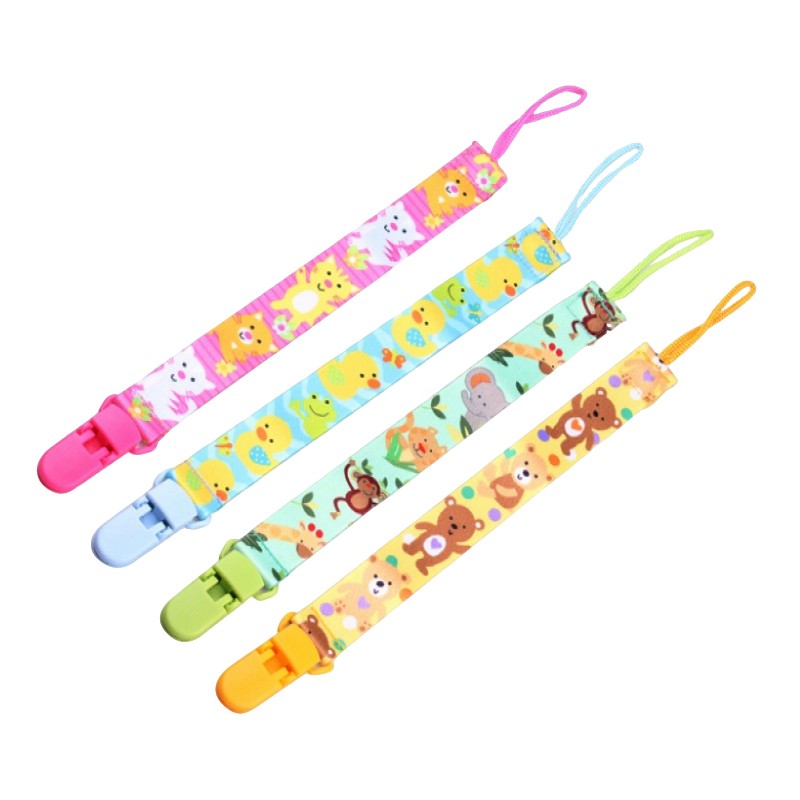 Pacifier Chain - Ribbon Dummy Holder