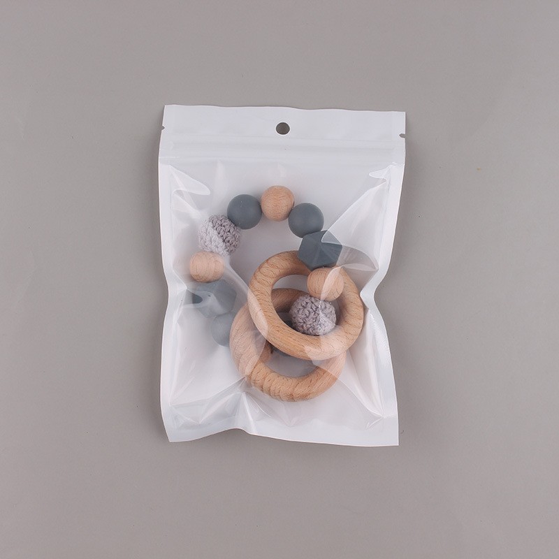 Baby Teething Bracelet - Beech Bead