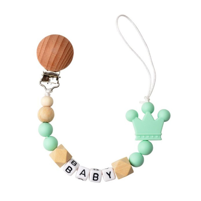 Silicone Pacifier Chain - Panda Design