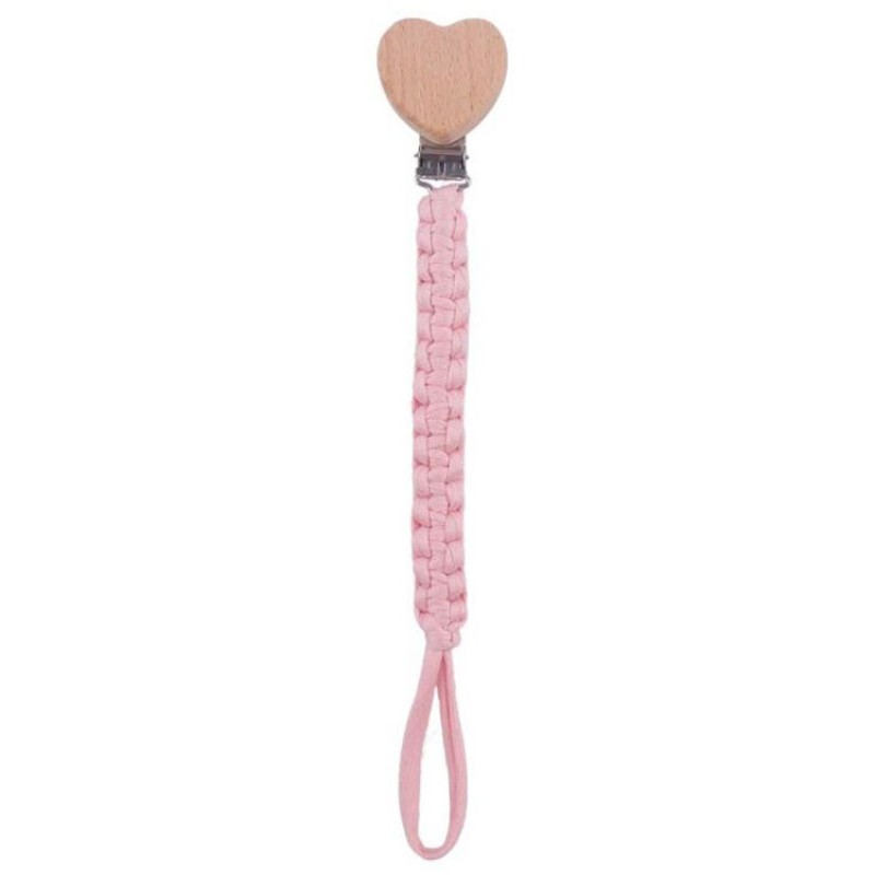 Pacifier Clip - Handmade Cotton Chain