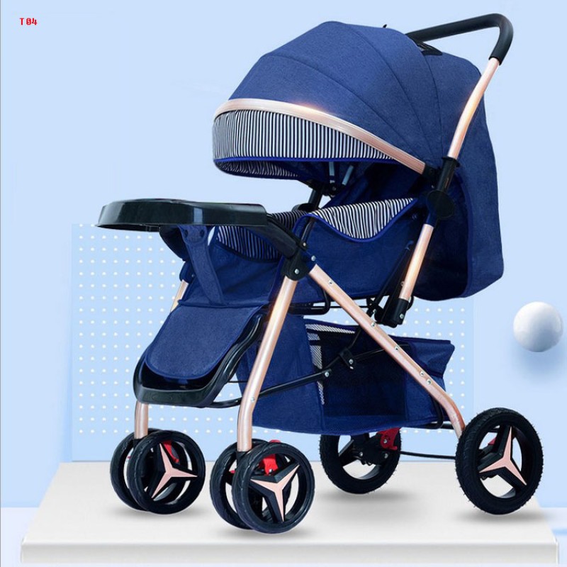 Portable Stroller - 4 Wheel Lightweight
