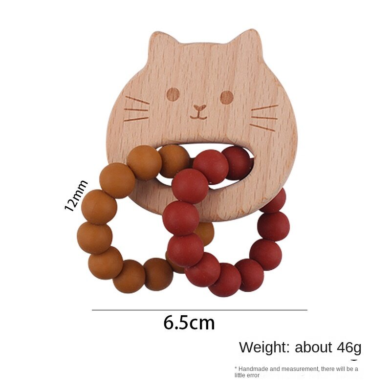 Wood Teether - Whale Shape Design
