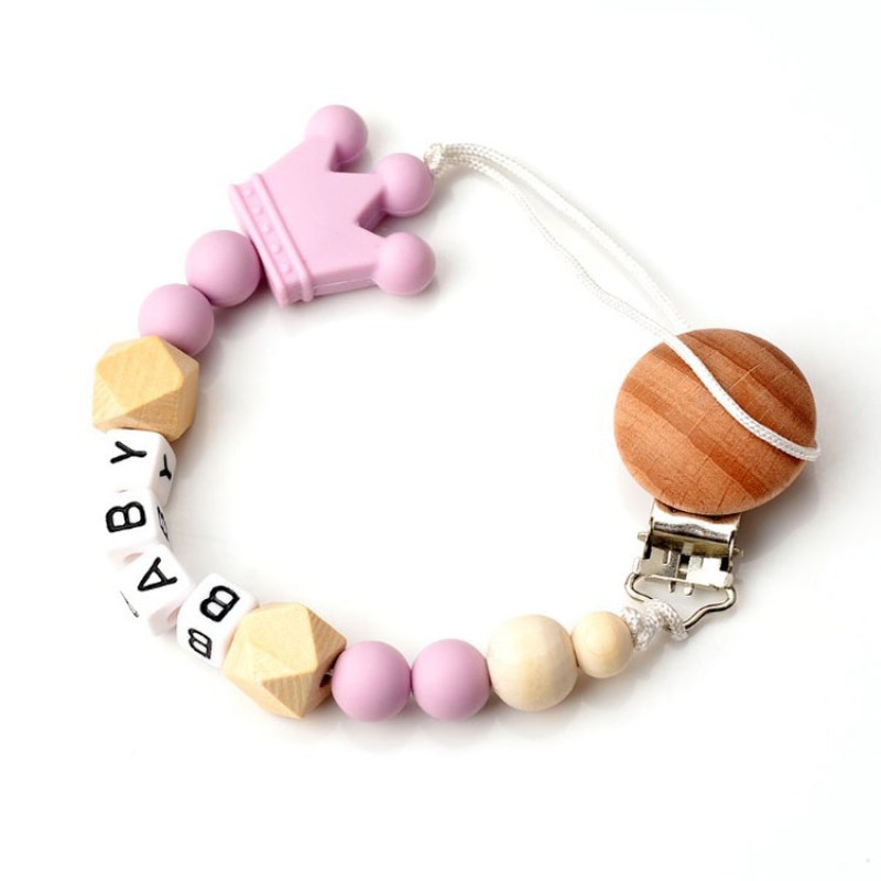 Silicone Pacifier Chain - Panda Design