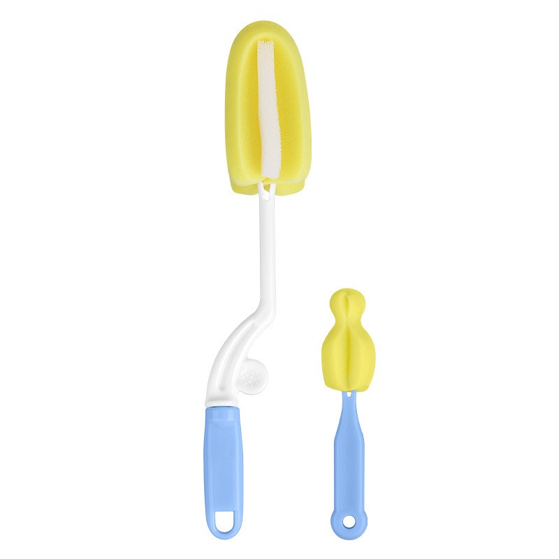 Baby Bottle Brush - 2pc Plastic Set