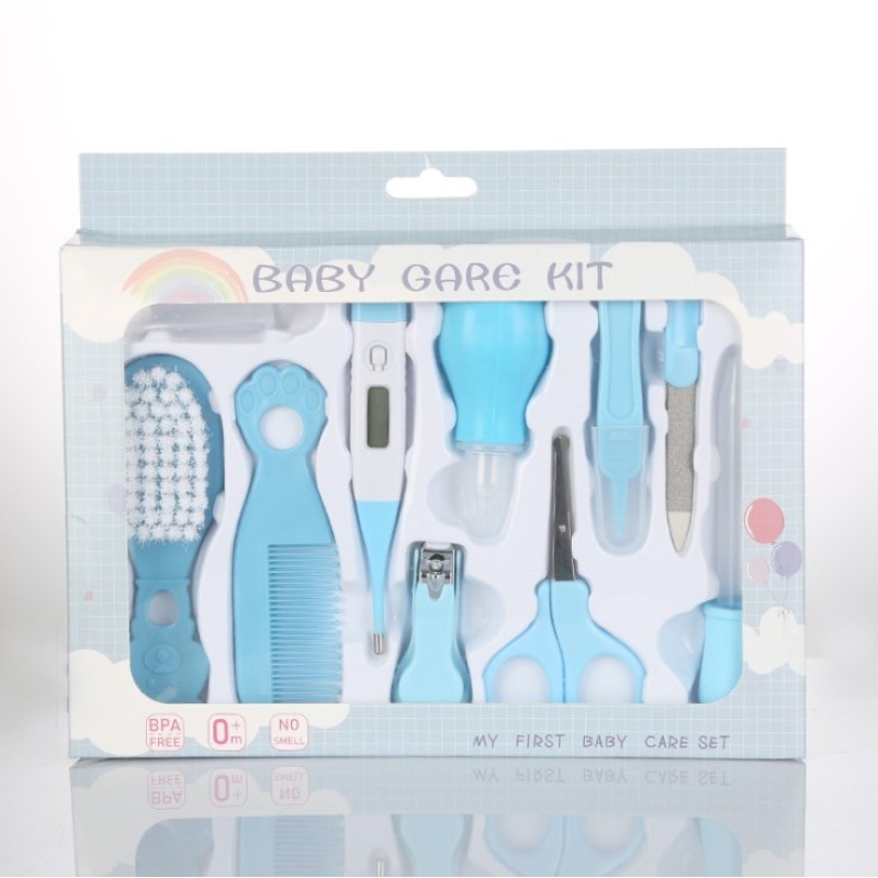 Baby Nail Kit - 10pc Portable Grooming Set