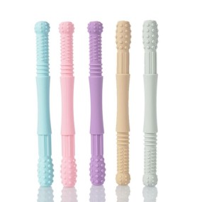 Baby Teething Tube - Hollow Silicone