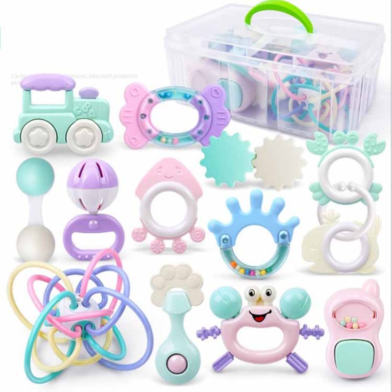 Baby Teething Toys - Food Grade Rattle Manufacturer
