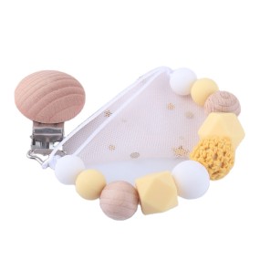 Pacifier Holder Clip - Colorful Silicone