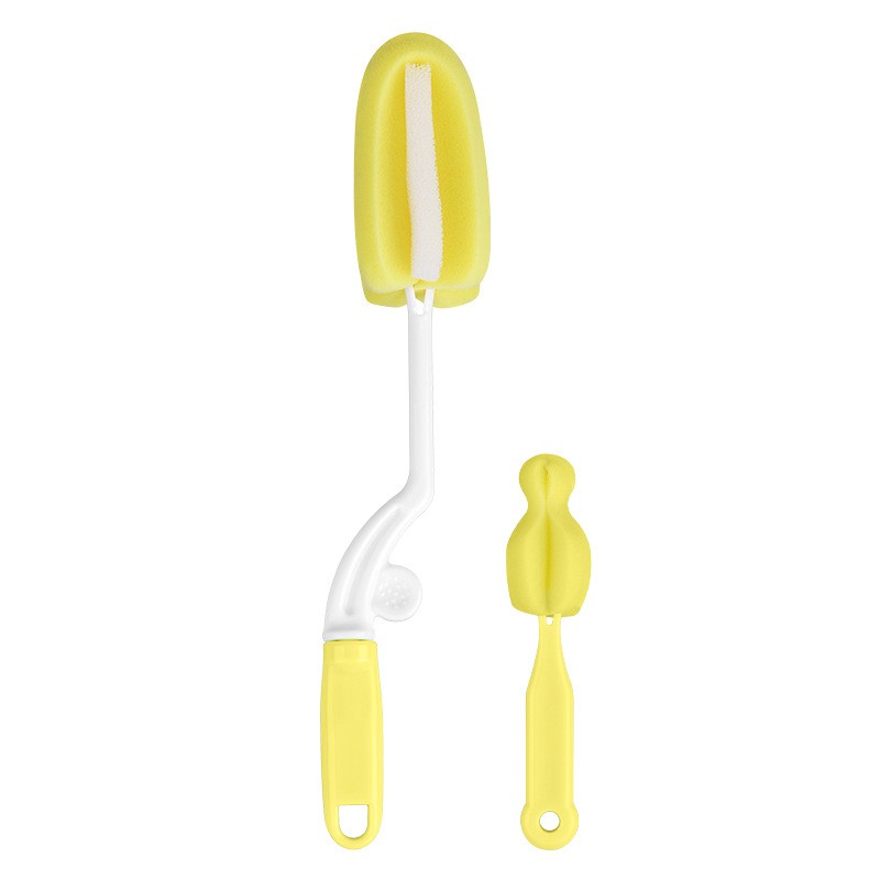 Baby Bottle Brush - 2pc Plastic Set