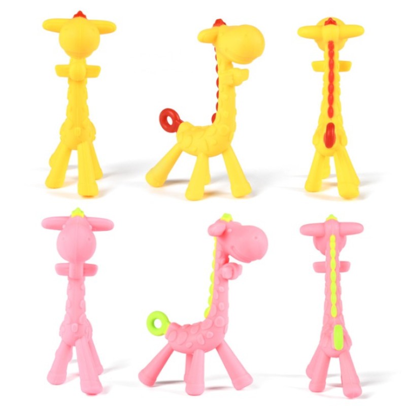 Baby Teether - Giraffe Nipple Design