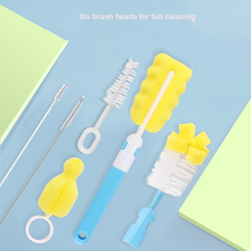 Bottle Cleaning Set - 6pc Stainless Steel