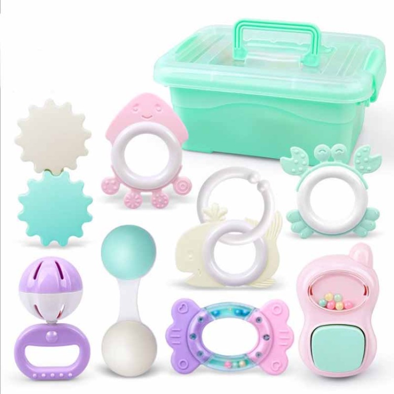 Baby Teething Toys - Food Grade Rattle Manufacturer