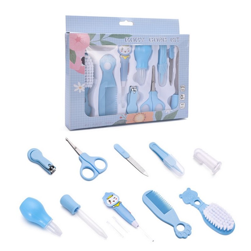 Baby Nail Kit - 10pc Portable Grooming Set