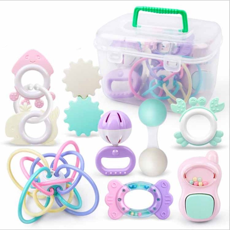 Baby Teething Toys - Food Grade Rattle Manufacturer