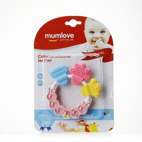 Ring Bell Teether - BPA Free with Rattle