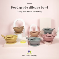 Animal Shape Plate - Non Slip Silicone Bowl