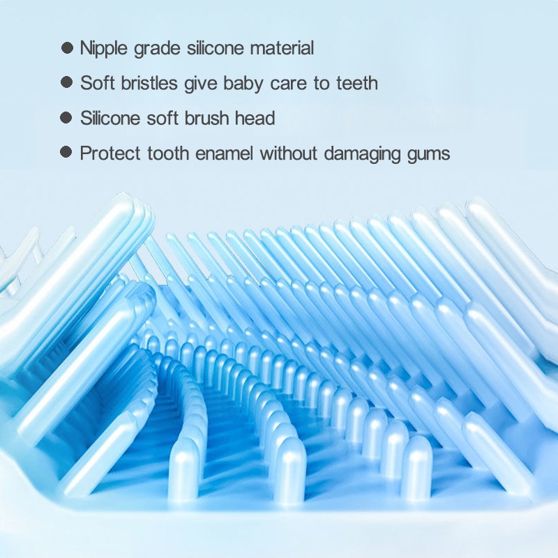 Silicone Finger Brush - Reusable with Case