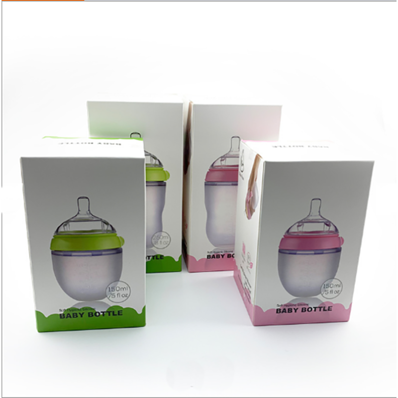 Silicone Baby Bottle - BPA Free Custom Design