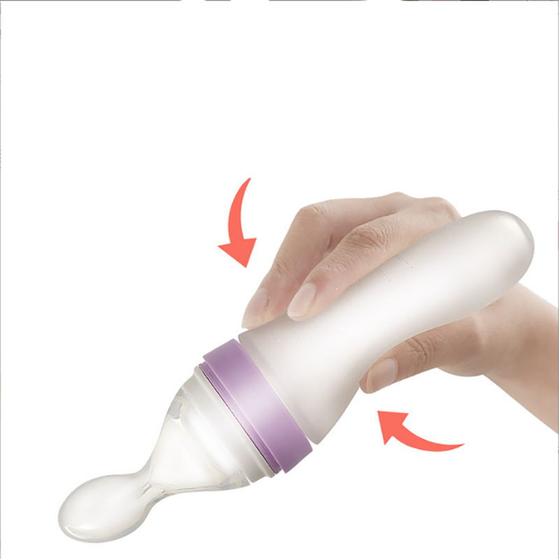 Baby Spoon Bottle - BPA Free Silicone Factory