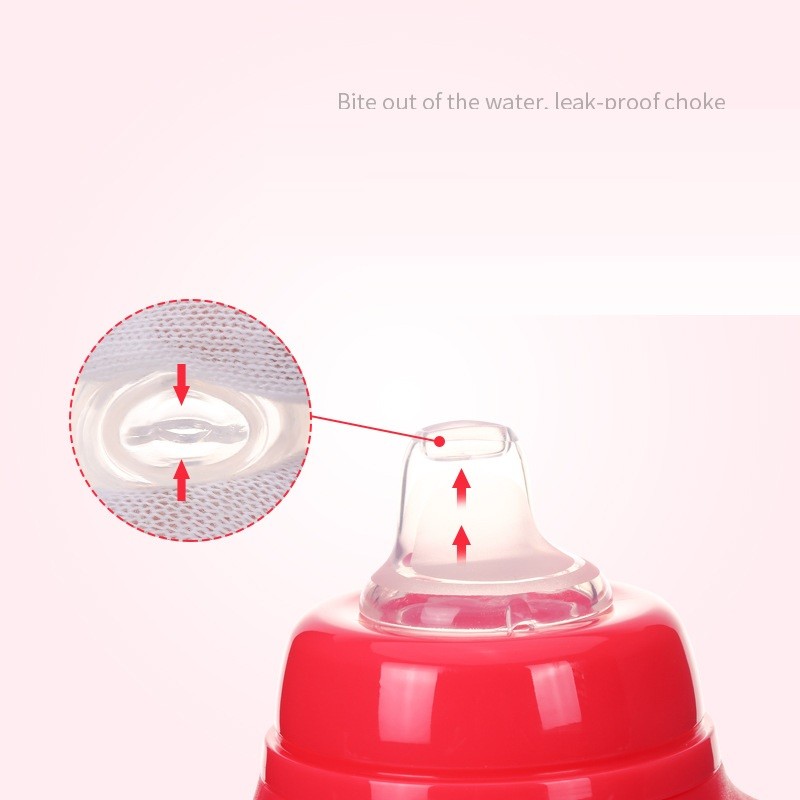 Baby Water Bottle - 180ml with Straw Factory