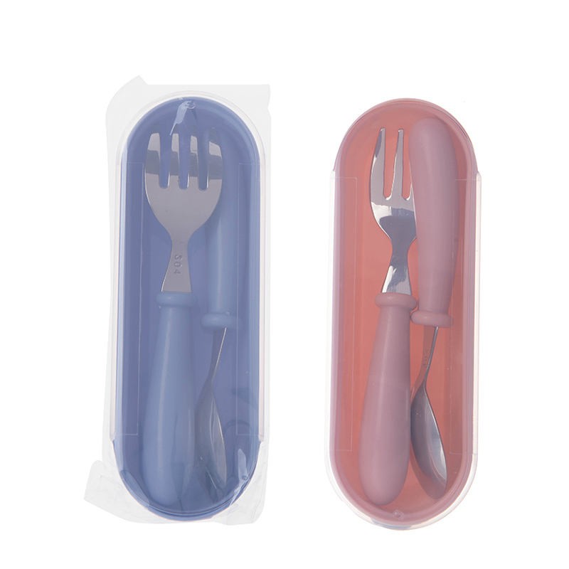 Baby Learning Utensils - Stainless Steel OEM