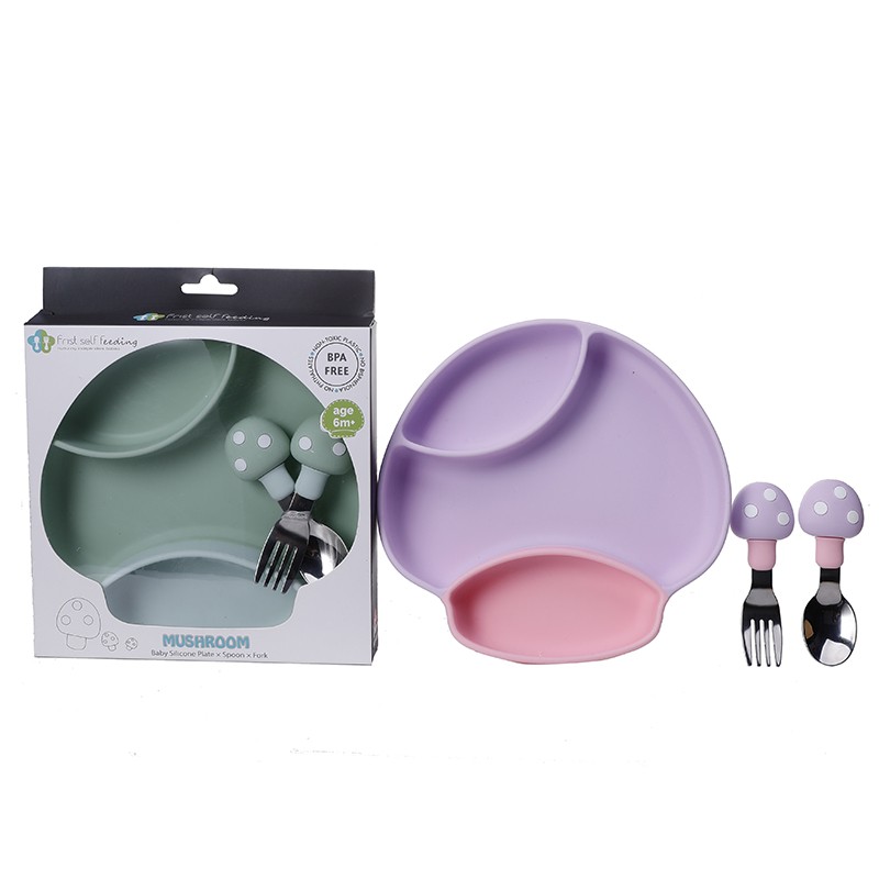 Baby Bowl Set - Food Grade Suction Plate