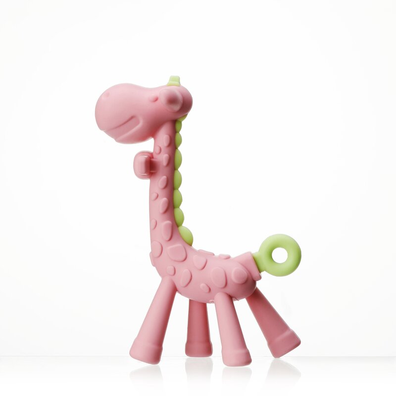 Giraffe Teether - Food Grade Silicone Toy