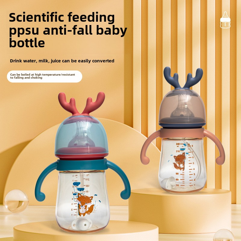 Cartoon Straw Bottle - Anti Drop Design OEM