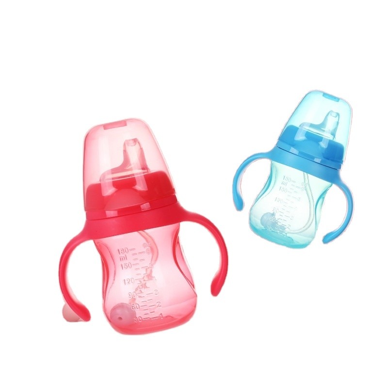 Baby Water Bottle - 180ml with Straw Factory