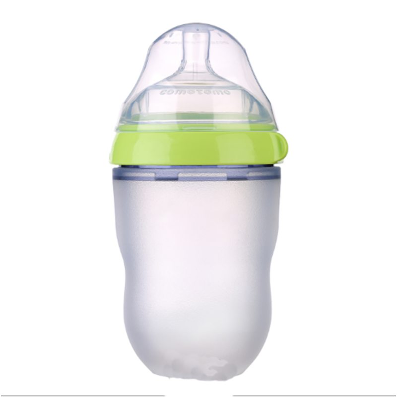 Silicone Baby Bottle - BPA Free Custom Design