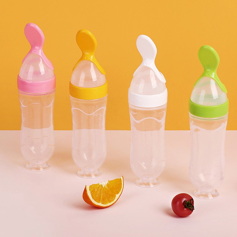 PP Baby Bottle - Food Grade with Spoon Supplier