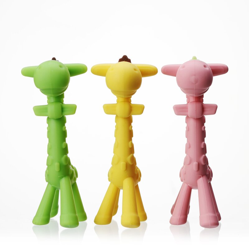 Giraffe Teether - Food Grade Silicone Toy
